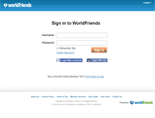 Tablet Screenshot of nc-hk.worldfriends.tv