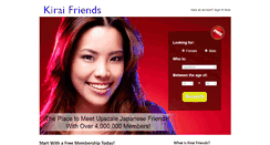Desktop Screenshot of kirainet.worldfriends.tv