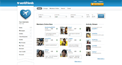 Desktop Screenshot of nzdaisuki.worldfriends.tv